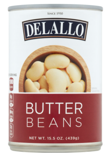 delallo butter beans